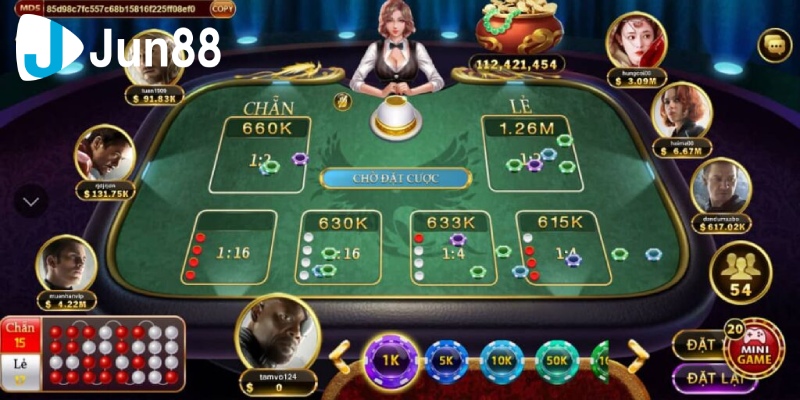 chơi xóc đĩa online