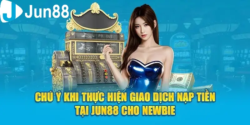 Một số lưu ý trong quá trình hướng dẫn nạp tiền Jun88
